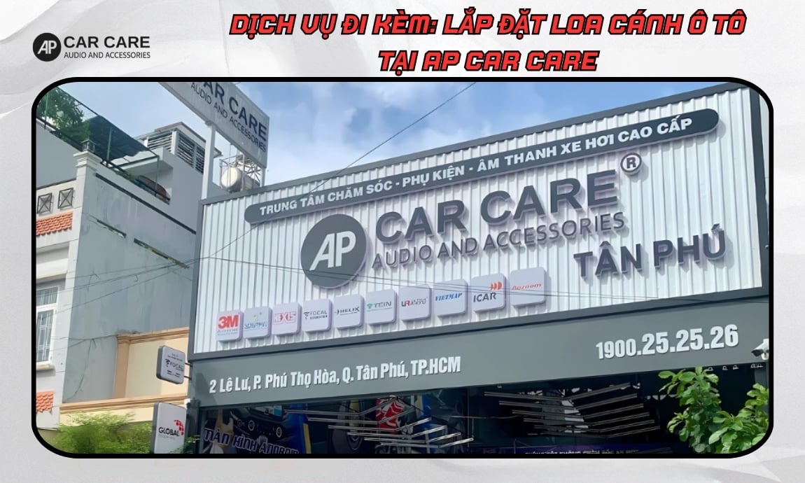 Trung tâm độ loa cánh cửa ô tô chính hãng tại TP.HCM