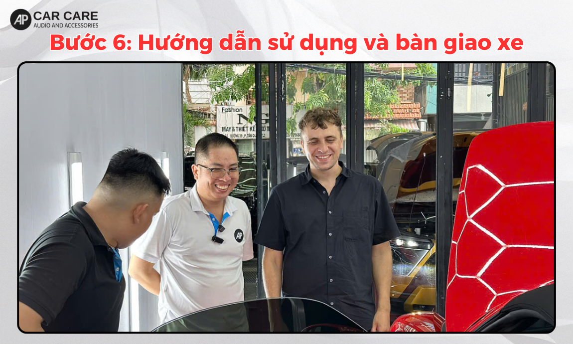 Quy trình độ loa cánh ô tô chuyên nghiệp, chuẩn detailing tại AP Car Care