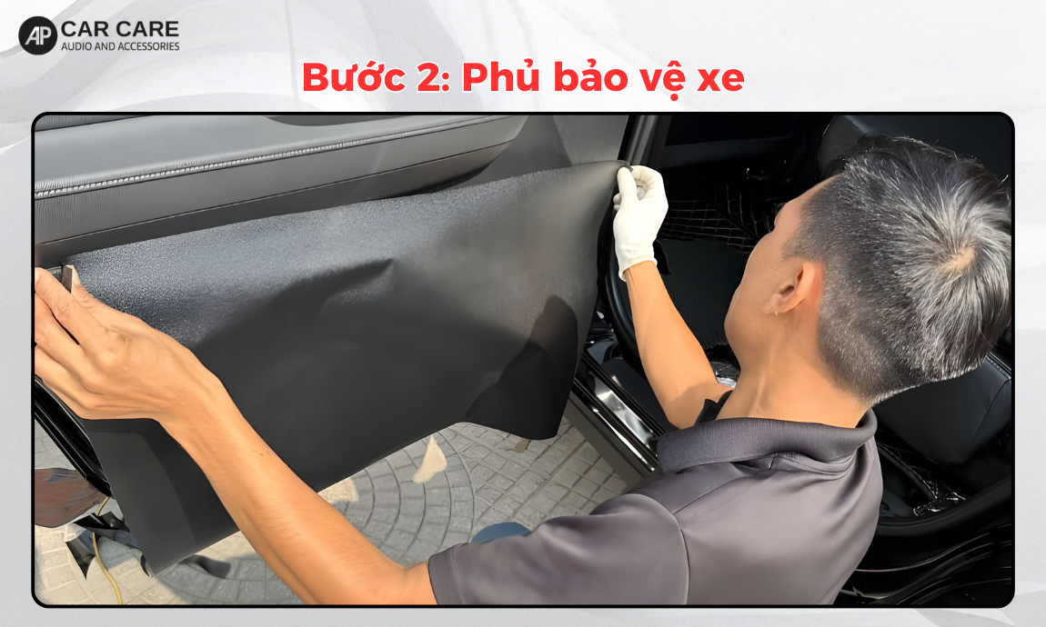 Quy trình độ loa cánh ô tô chuyên nghiệp, chuẩn detailing tại AP Car Care