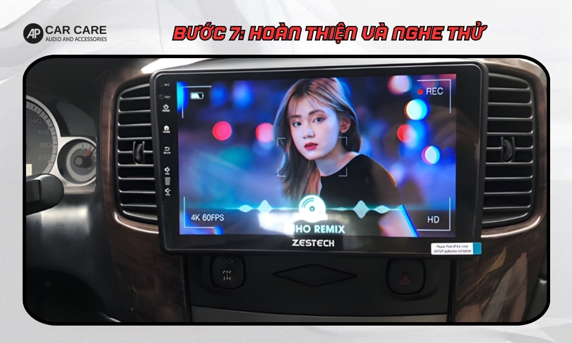 Bước 7: Hoàn thiện và nghe thử