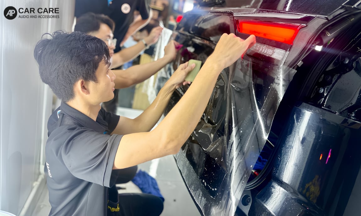 Hình ảnh dịch vụ dán PPF cho xe Toyota