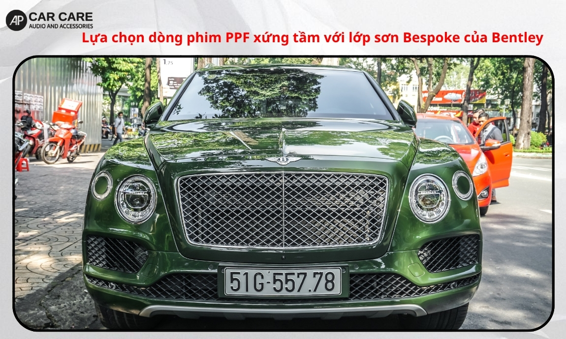 Lựa chọn dòng phim PPF xứng tầm với lớp sơn Bespoke của Bentley