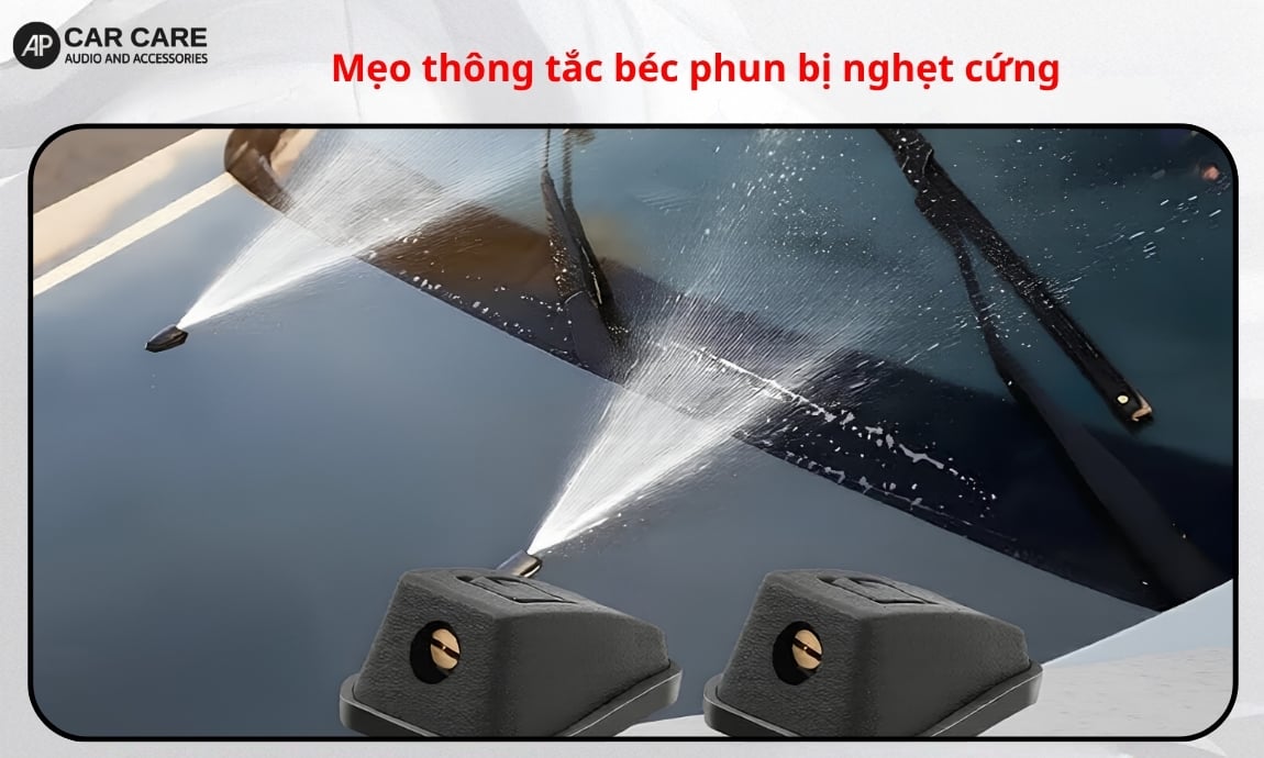 Mẹo thông tắc béc phun bị nghẹt cứng