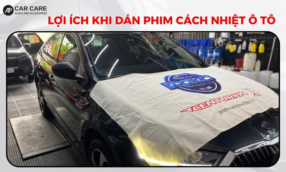 Những lợi ích khi dán phim cách nhiệt ô tô