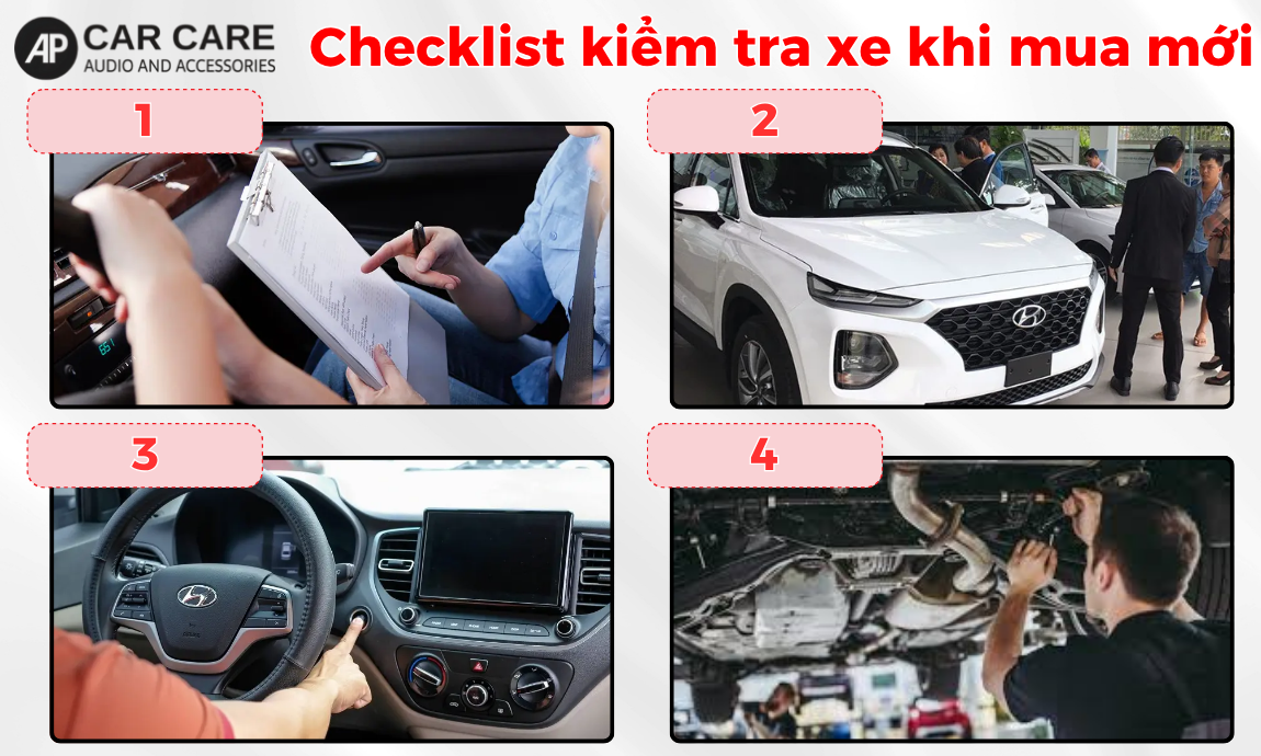 Các công việc cần làm sau khi mua xe hơi mới