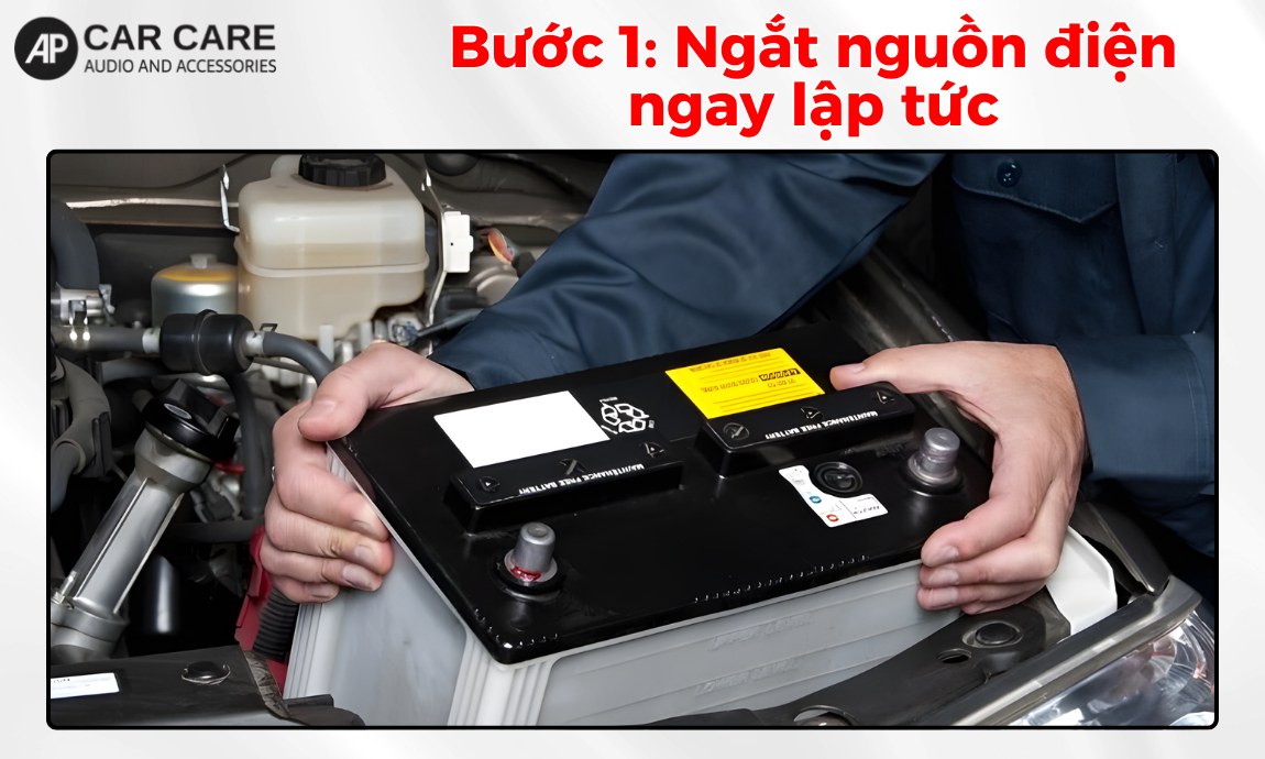 Quy trình xử lý khẩn cấp khi nước tràn vào xe ô tô nhưng vẫn an toàn