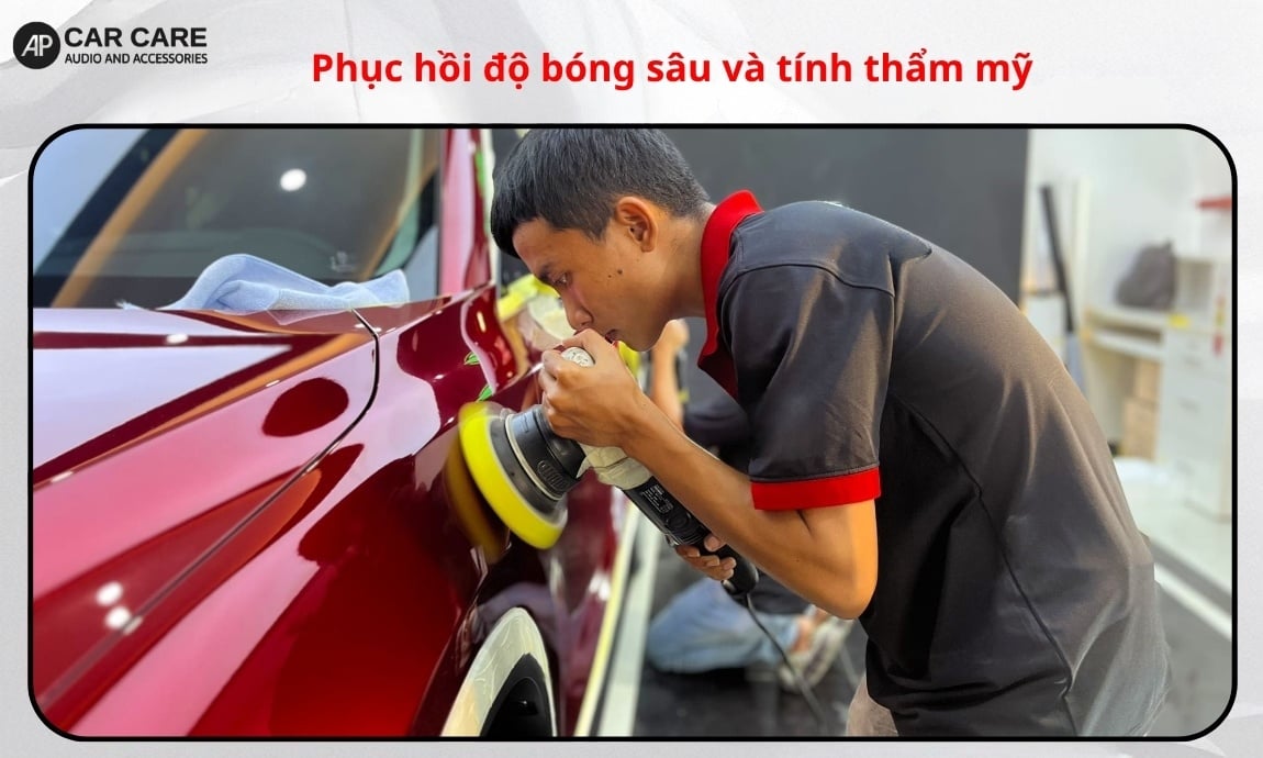 Phục hồi độ bóng sâu và tính thẩm mỹ