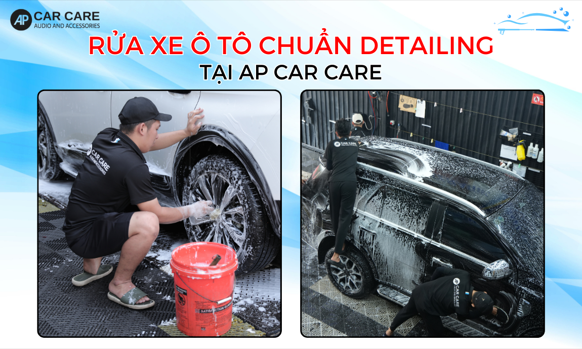 Địa chỉ rửa xe hơi chuyên nghiệp tại TP.HCM