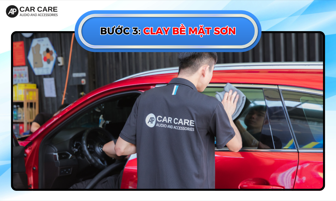Quy trình rửa xe ô tô gần đây chuẩn detailing tại AP Car Care