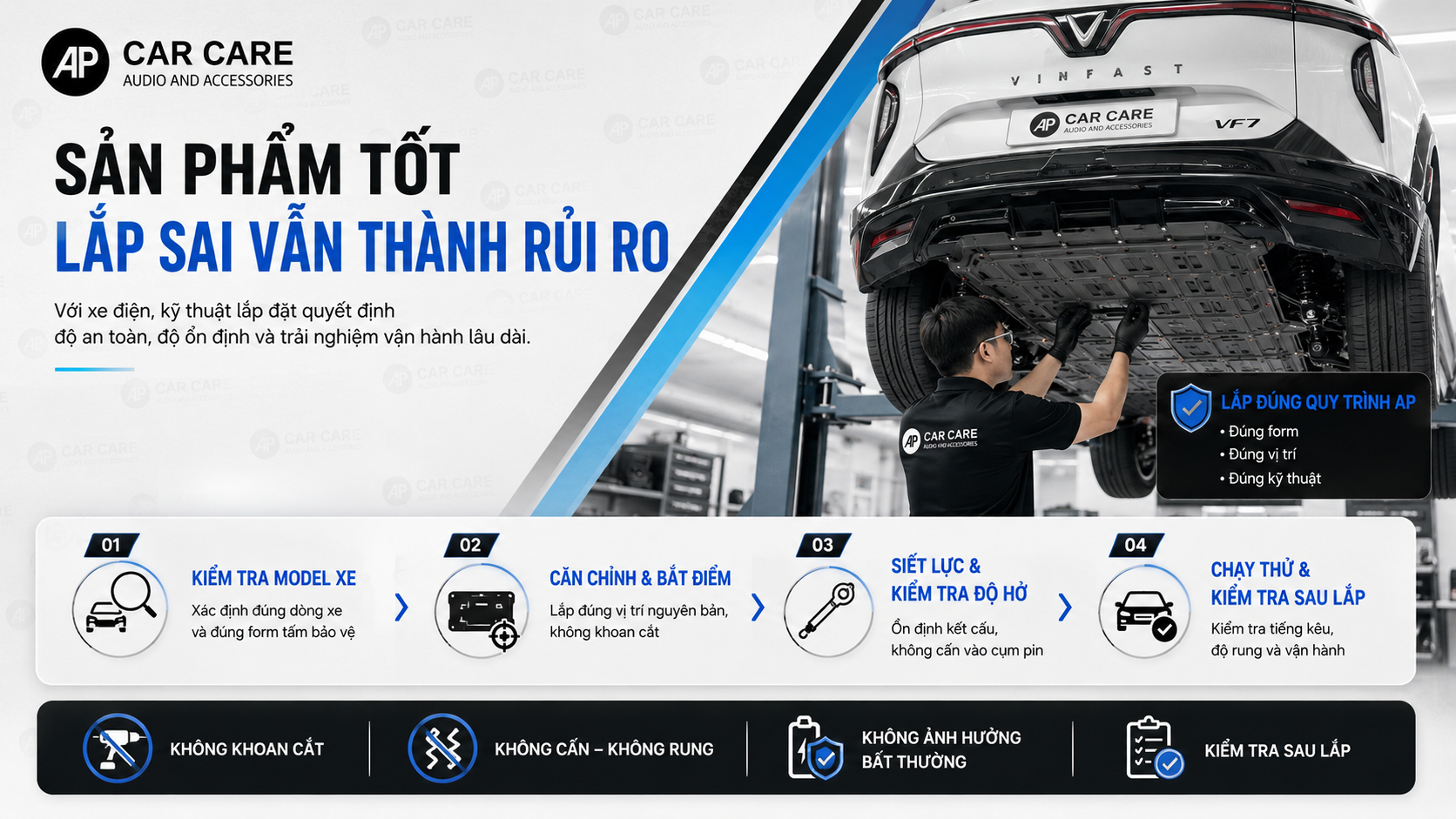 6.1. Sản phẩm tốt lắp sai vẫn thành rủi ro