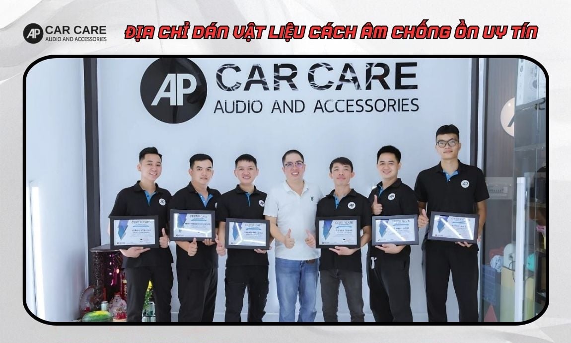 Địa chỉ dán vật liệu cách âm chống ồn uy tín tại TP.HCM