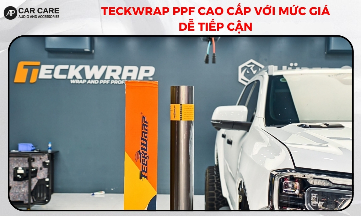 Teckwrap top thương hiệu film PPF ô tô tốt nhất