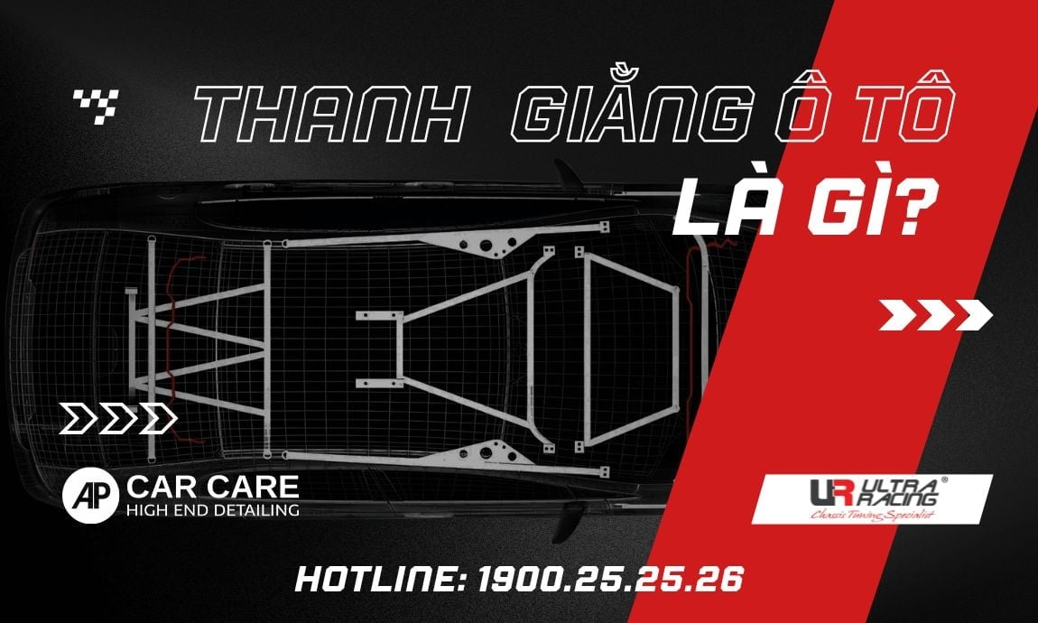 Thanh giằng ô tô là một chi tiết gia cố bằng kim loại thường