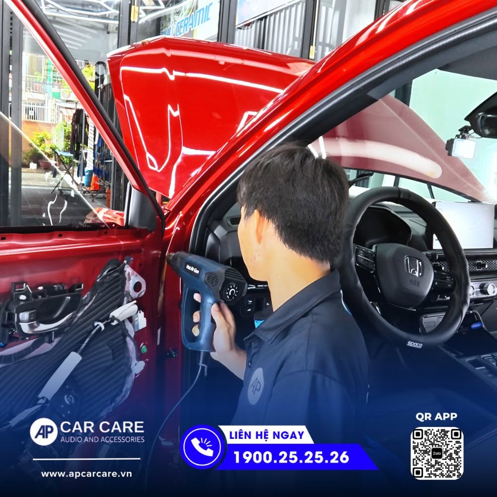 Thi công dán PPF ô tô Honda CRV hiện đại 2026