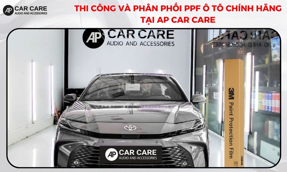 Hệ thống thi công và phân phối PPF ô tô chính hãng tại AP Car Care
