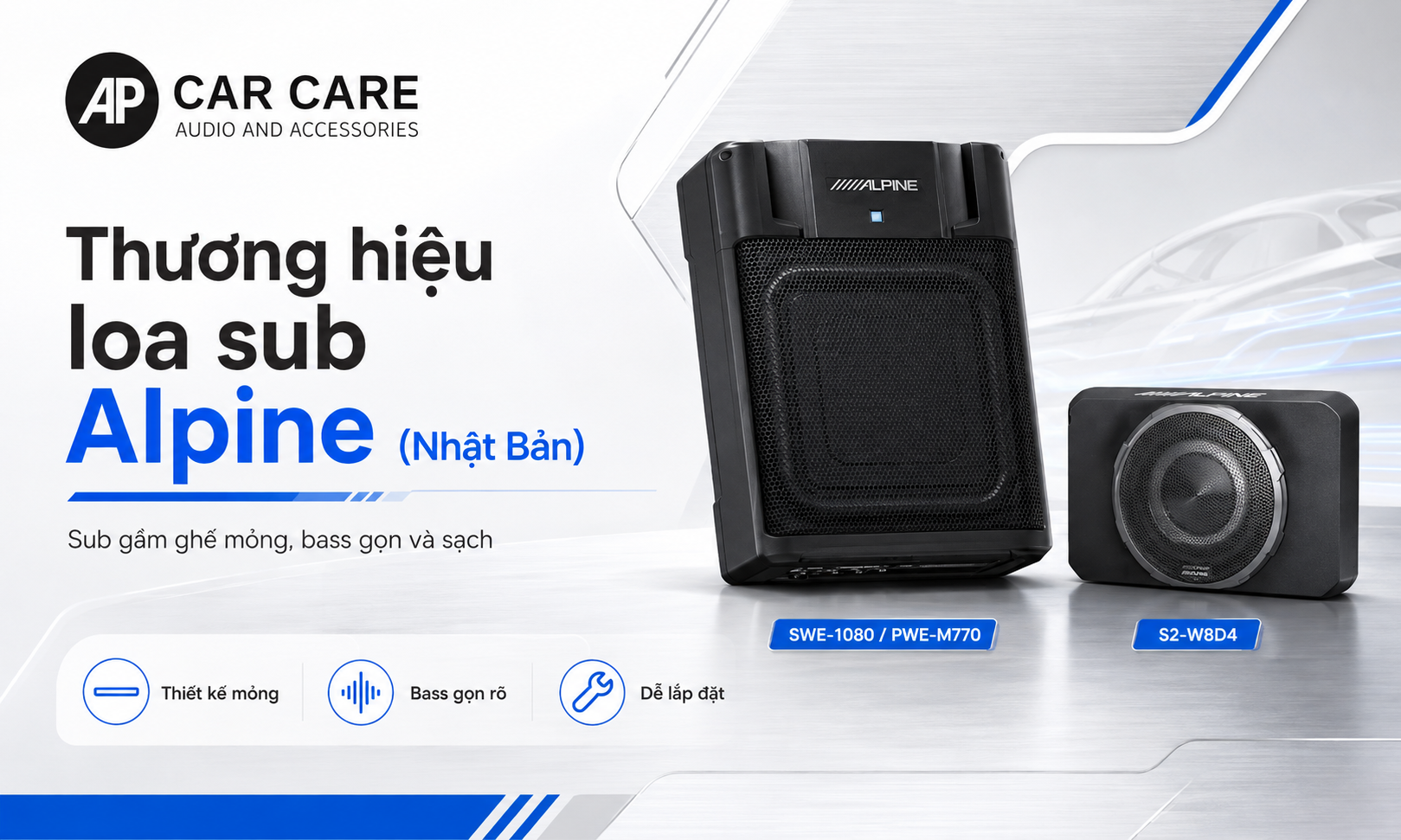 Thương hiệu loa sub Alpine (Nhật Bản)