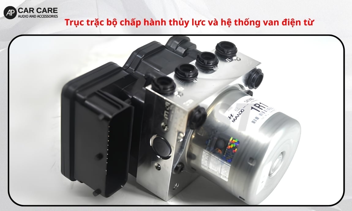 Trục trặc bộ chấp hành thủy lực và hệ thống van điện từ