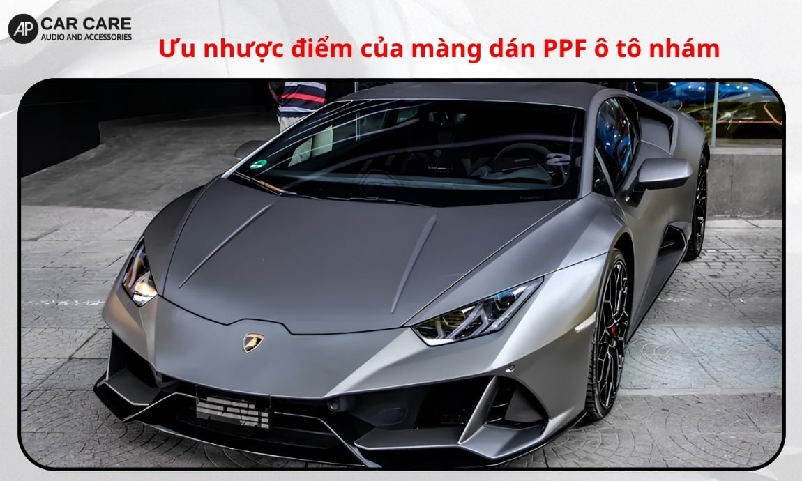 Ưu nhược điểm của màng PPF nhám