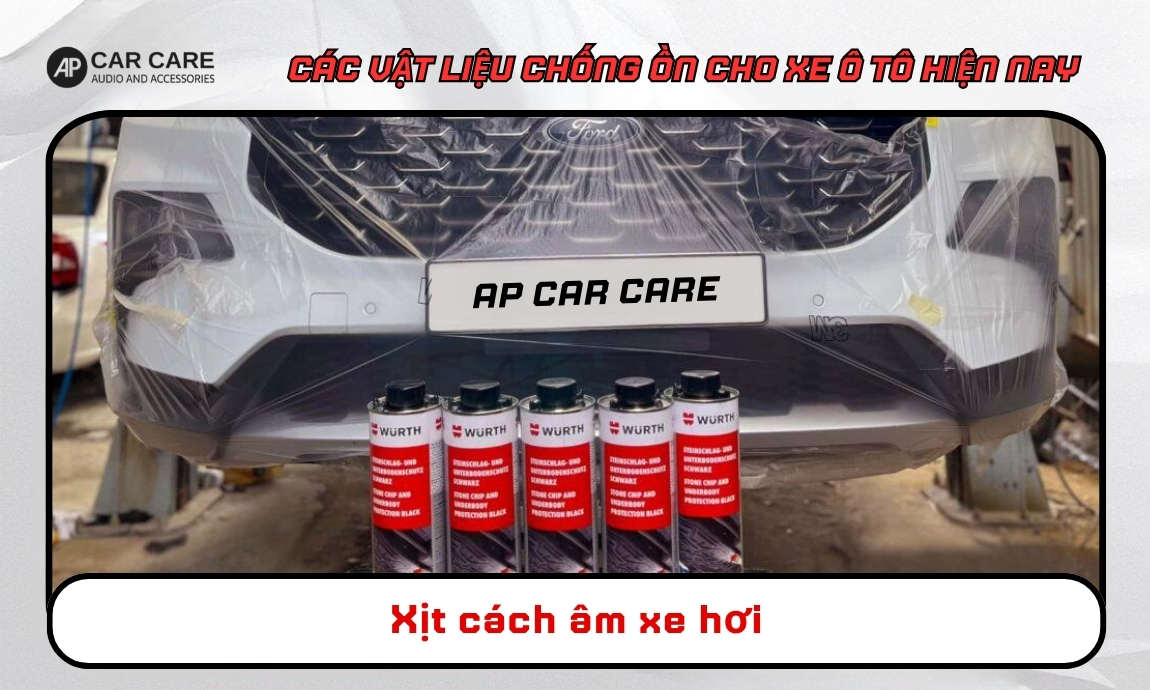 Xịt cách âm xe hơi