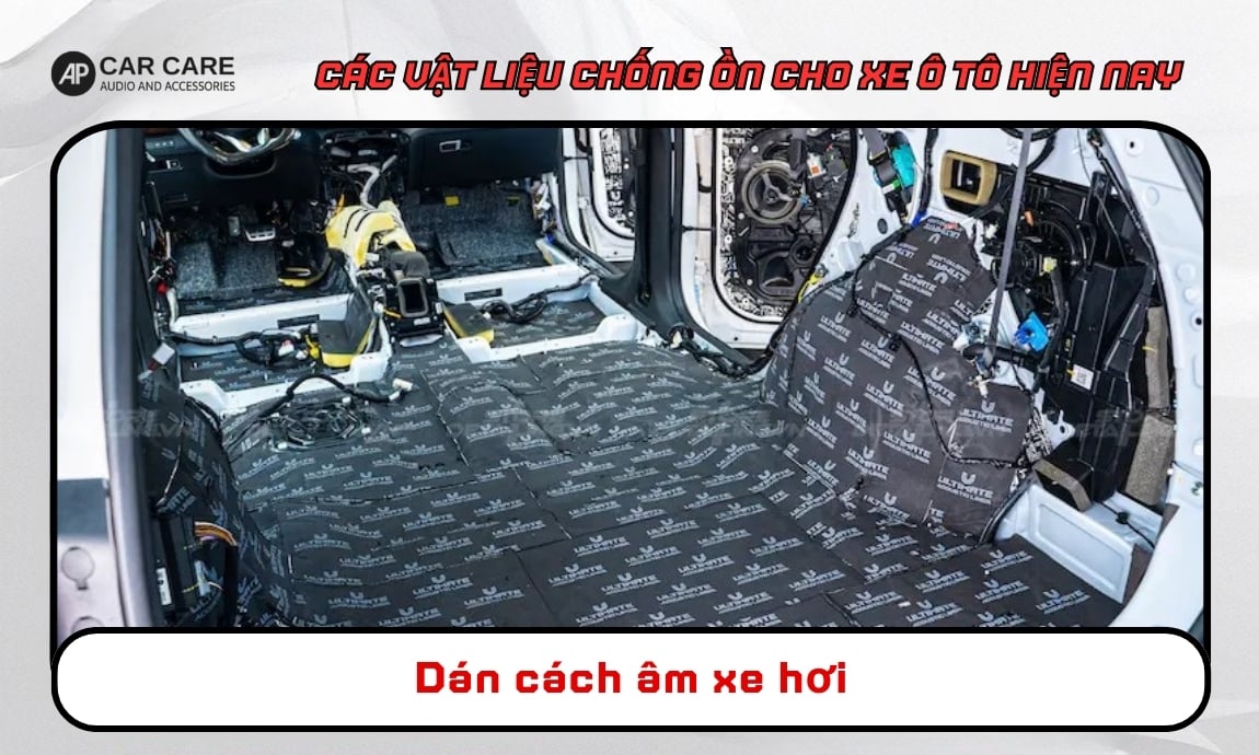 Giấy dán cách âm xe hơi