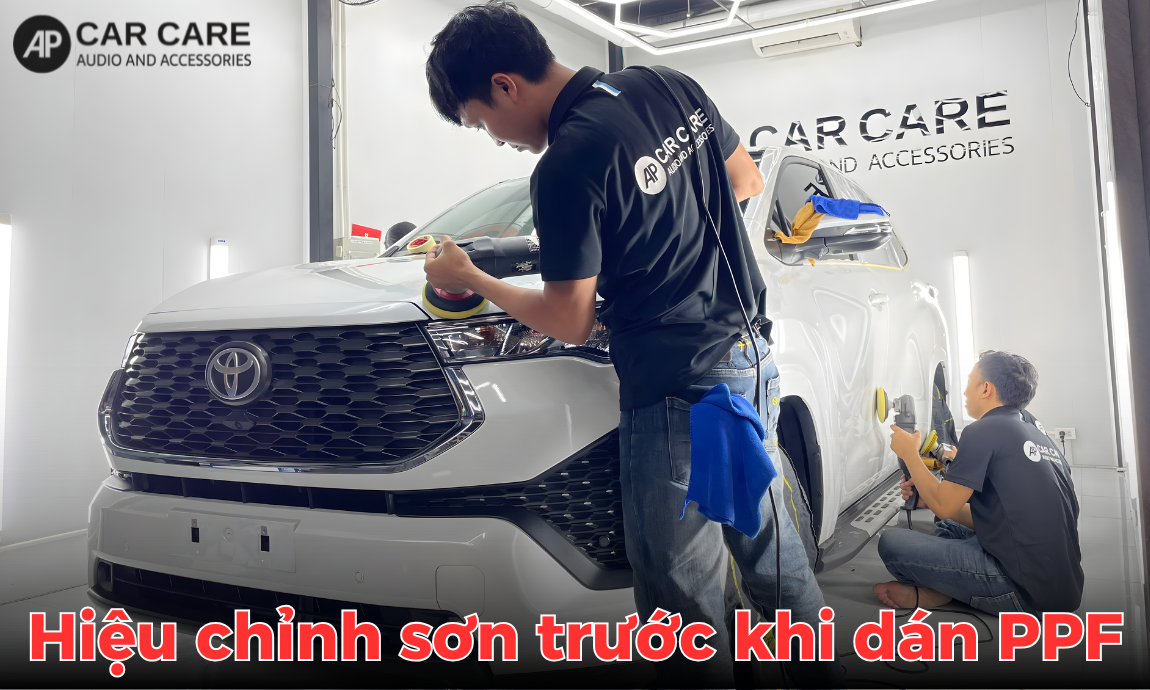 Cần hiểu chỉnh sơn xe ô tô trước khi dán PPF