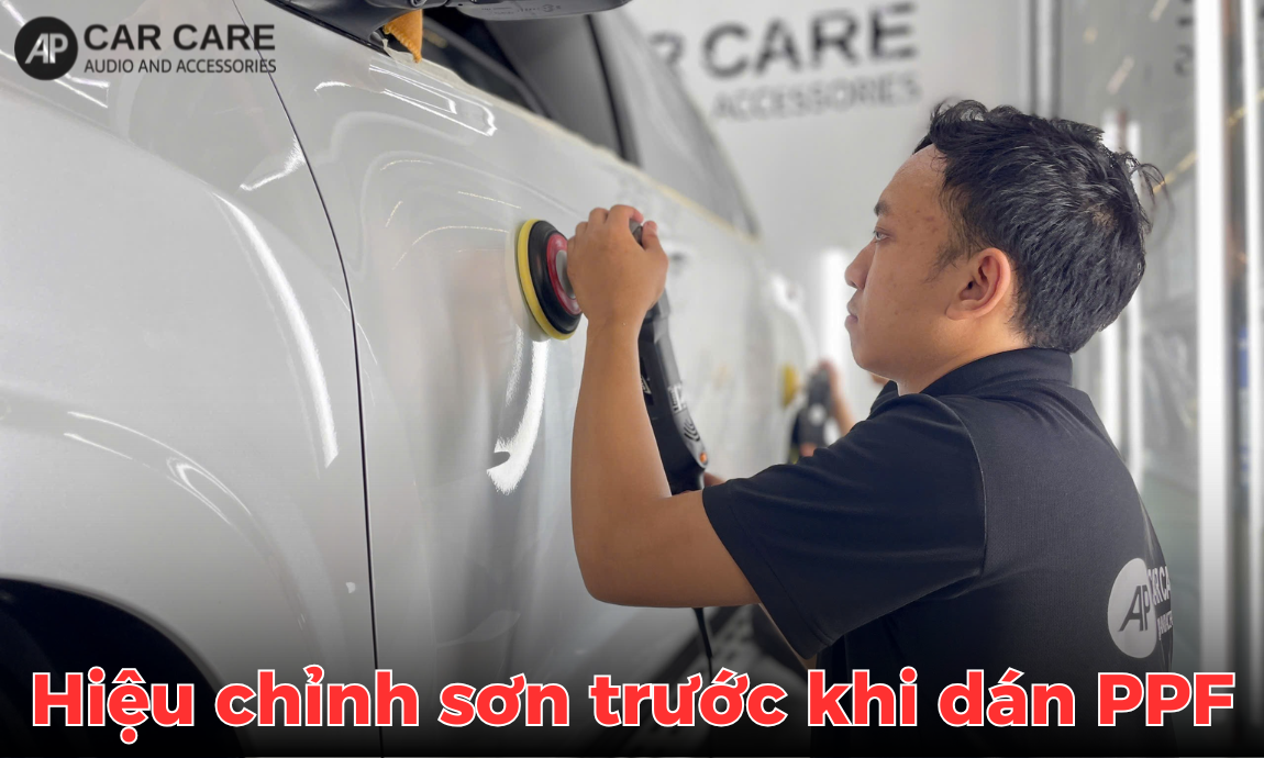 Cần hiểu chỉnh sơn xe ô tô trước khi dán PPF
