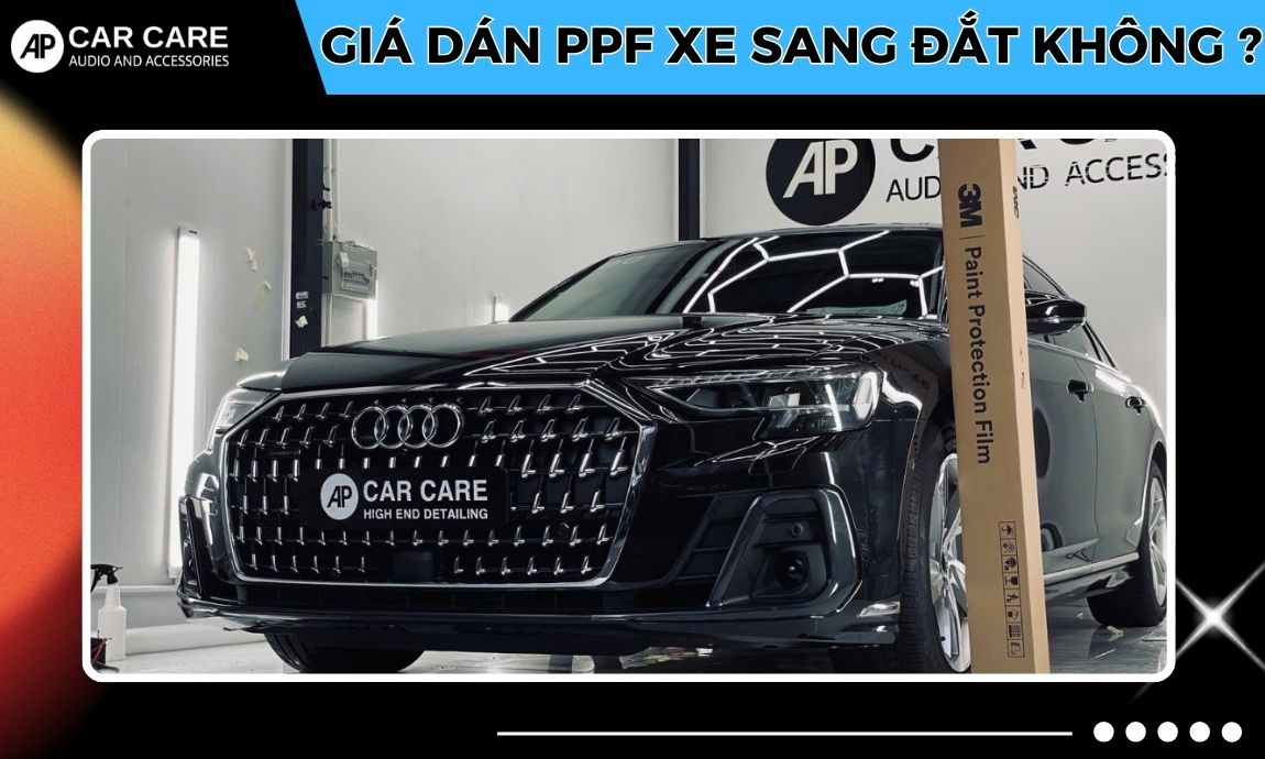 dán ppf ô tô hạng sang