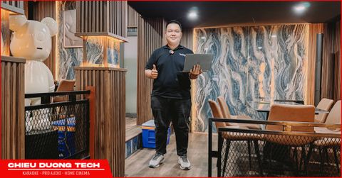 Thi công lắp đặt dàn âm thanh Karaoke và nghe nhạc cao cấp cho nhà hàng Ốc Nguyễn Quận 10