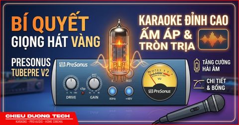 Pre-Amp là gì? Vì sao Pre-Amp đèn giúp hệ thống Karaoke và âm thanh biểu diễn hay hơn?