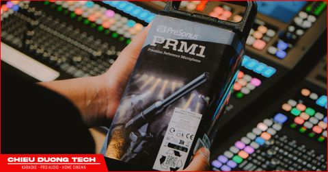 Presonus PRM1 chính là thiết bị tham chiếu chuẩn xác cho cân chỉnh hệ thống âm thanh chuyên nghiệp
