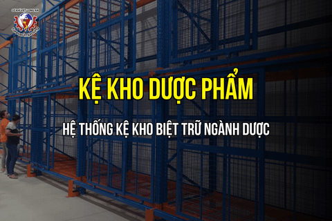 HỆ THỐNG KỆ LƯỚI ĐƯỢC DÙNG CHO KHO DƯỢC