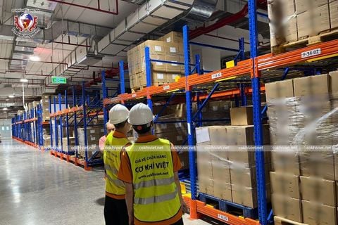 Hệ thống Kệ phức hợp Selective và Flow Rack cho kho Dược chuẩn GSP
