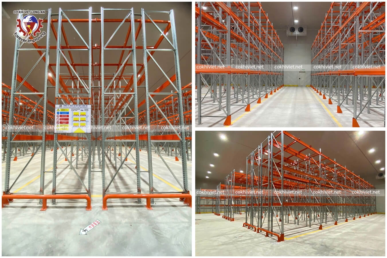 Kệ double deep kho lạnh