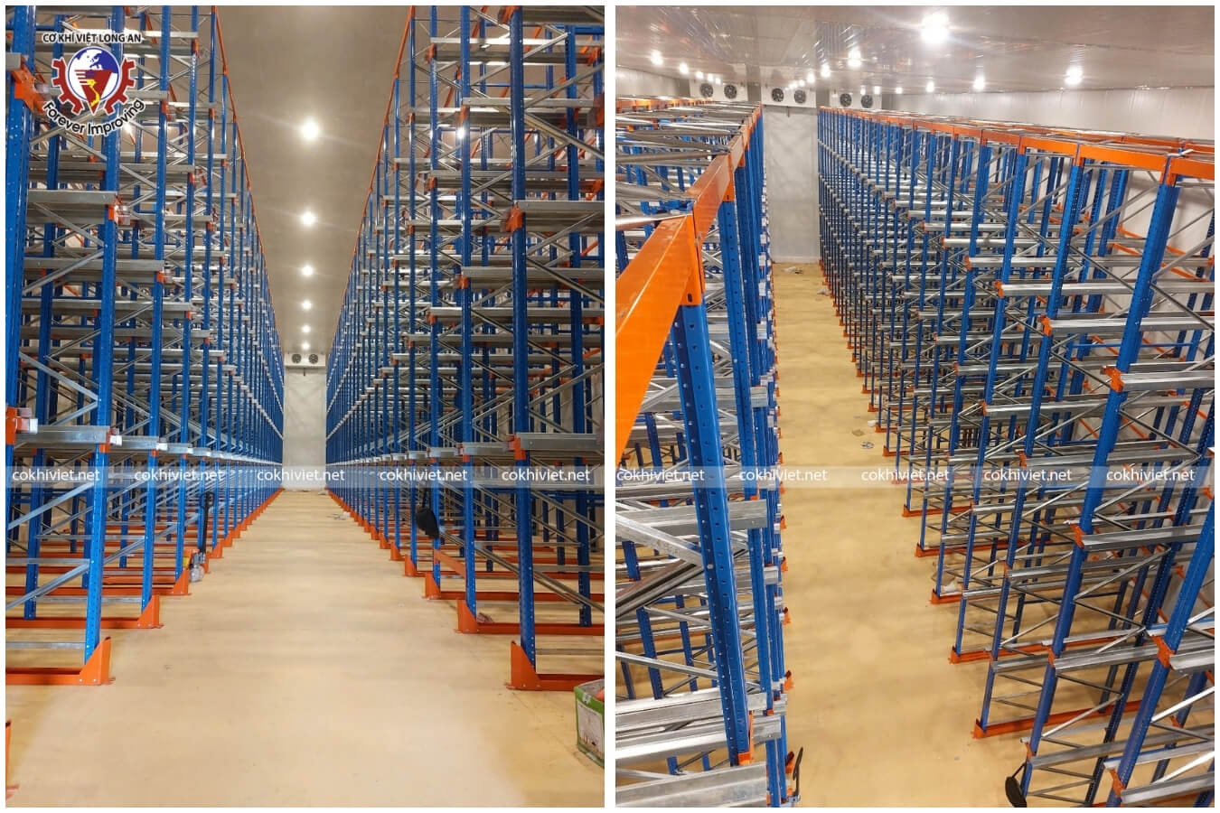 Kệ Drive in kho lạnh