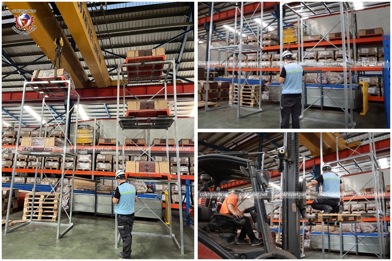 Kiểm định pallet sắt
