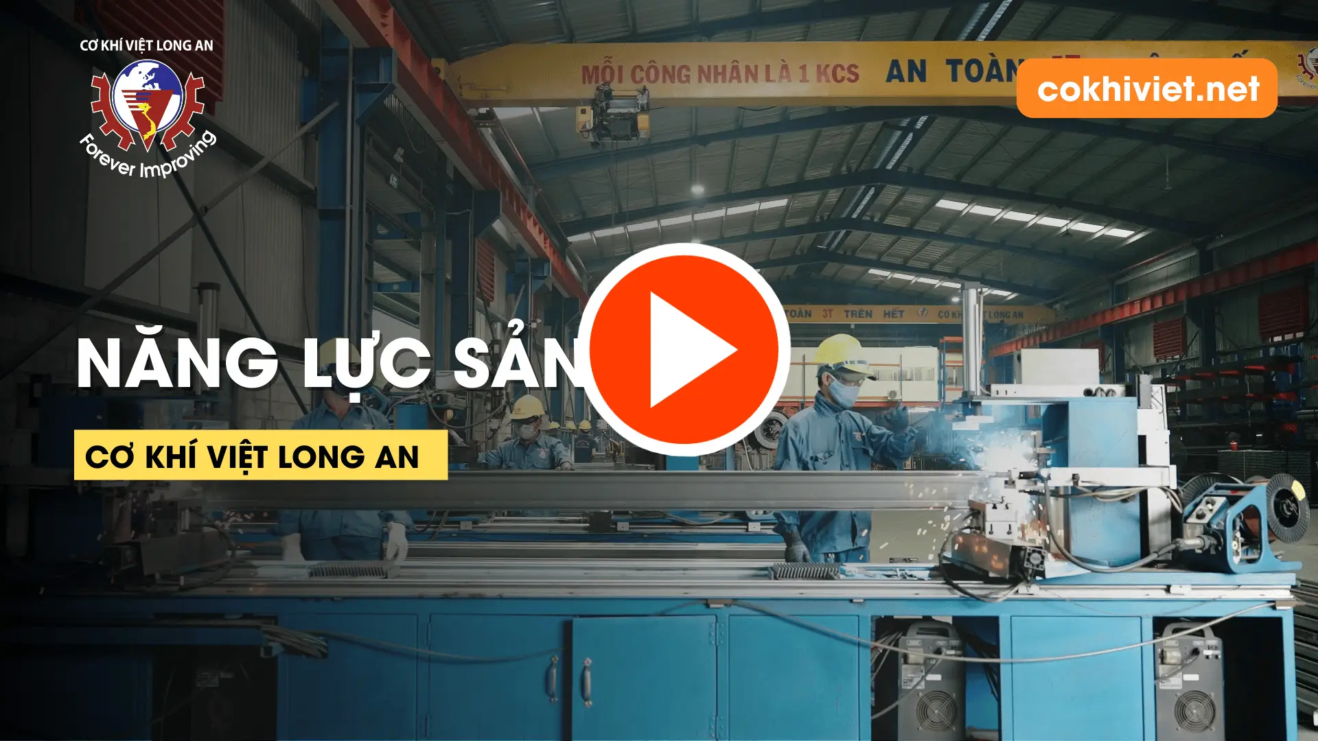 Nh&agrave; m&aacute;y sản xuất kệ kho c&ocirc;ng nghiệp Cơ Kh&iacute; Việt Long An