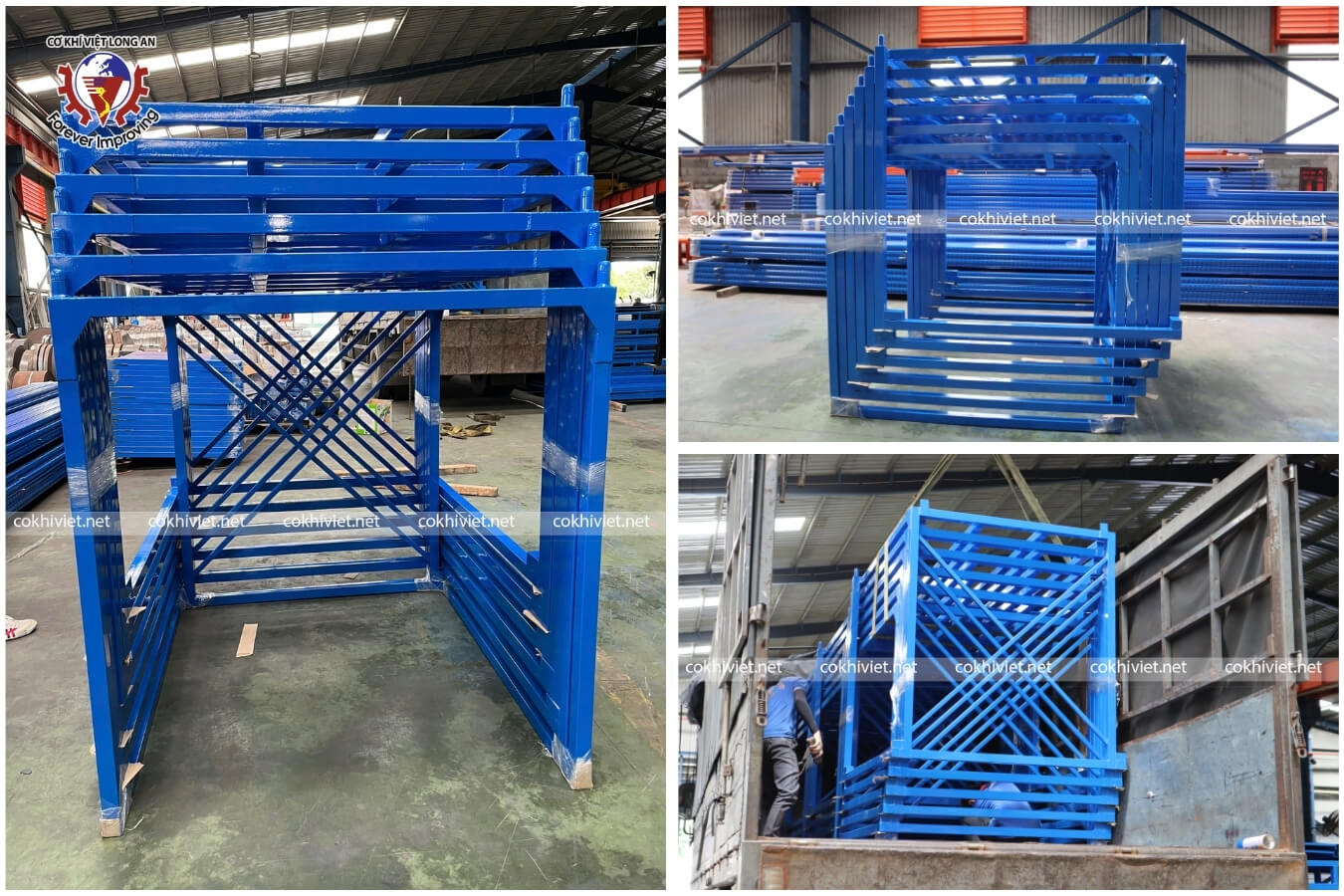 pallet xếp chồng &uacute;p ngược