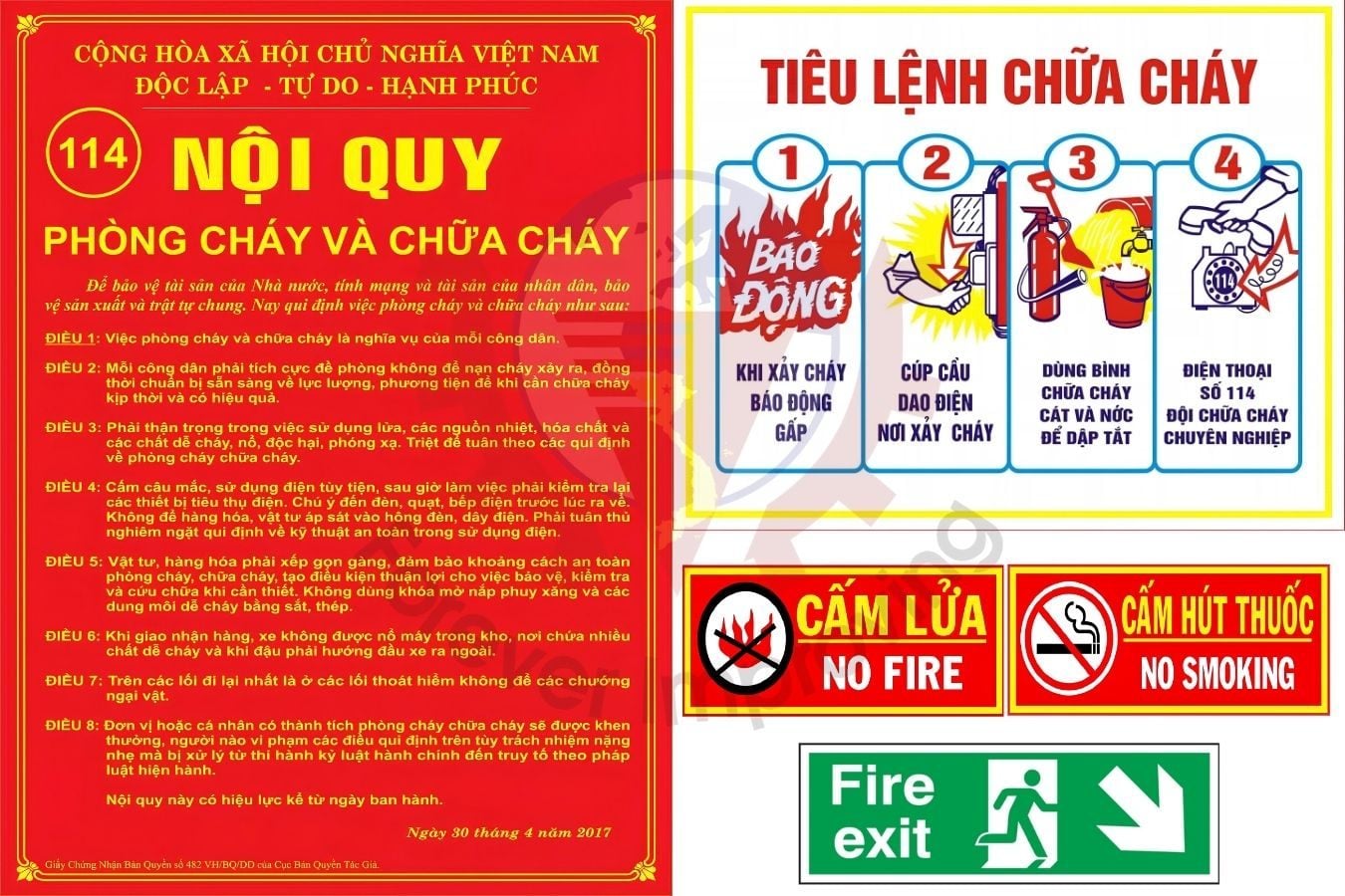 Quy định PCCC nhà kho