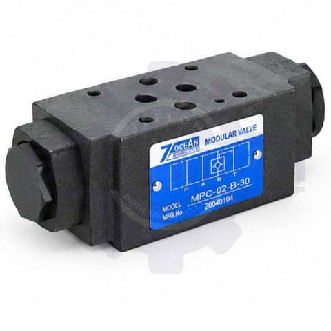 Van thủy lực MPC-02-B-30 – Van một chiều điều khiển bằng pilot