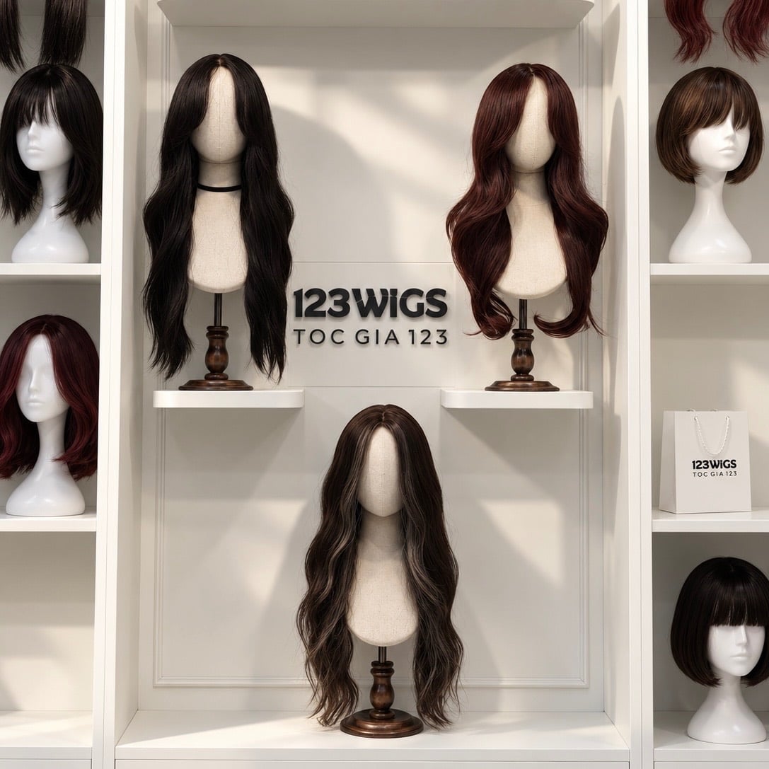Khám phá phong cách tóc của bạn cùng 123WIGS