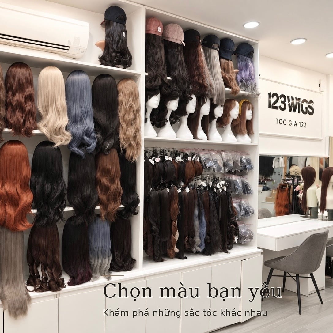 Khám phá phong cách tóc của bạn cùng 123WIGS