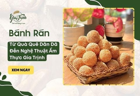 Bánh Rán - Từ Quà Quê Dân Dã Đến Nghệ Thuật Ẩm Thực Gia Trịnh