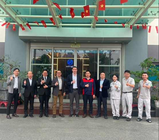 The working session at HTVG concluded successfully