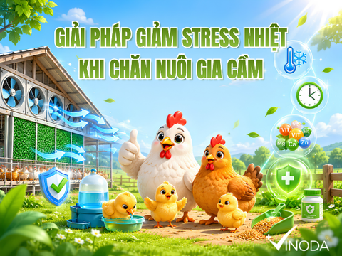 GIẢM STRESS NHIỆT: GIẢI PHÁP KHI CHĂN NUÔI GIA CẦM