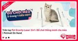 Trên tay Pet Gravity Laser 2in1: Đồ chơi thông minh cho mèo | Petmall On Hand
