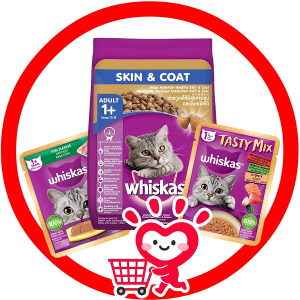WHISKAS Shop - Petmall Giao Hàng Nhanh Trong 30 Phút