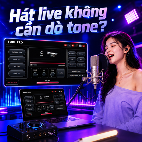 Hát Live Không Cần Dò Tone Có Được Không? Giải Pháp Cho Người Không Rành Kỹ Thuật
