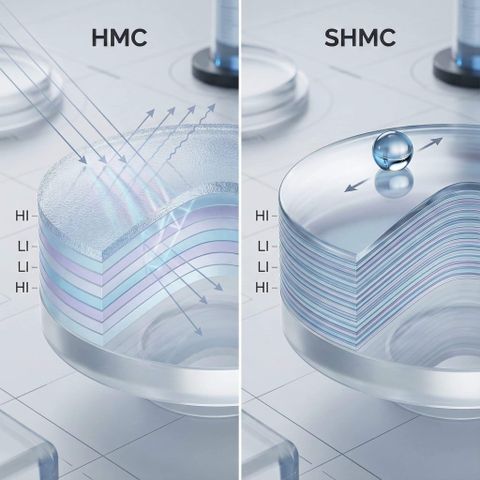 Lớp Phủ Tròng Kính: Hướng Dẫn Toàn Diện Từ HMC Đến SHMC 2025