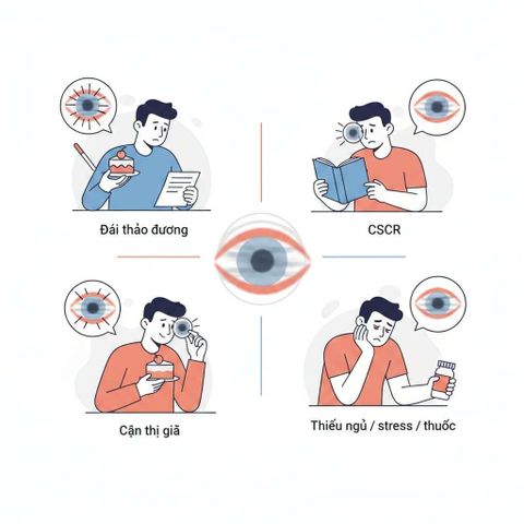 Báo Động 2025 – 7 Nguyên Nhân Khiến Thị Lực Thay Đổi Bất Thường Trong 3 Tháng