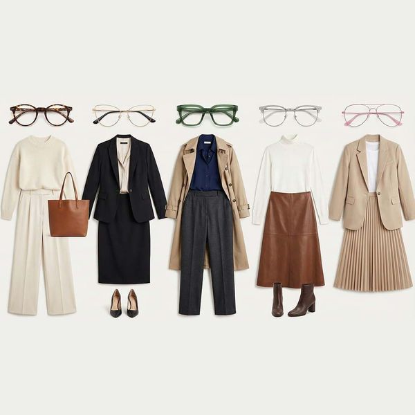 Cách Phối Kính Với Trang Phục Công Sở: 5 